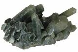Green, Hedenbergite Included Quartz - Mongolia #163986-2